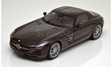 1 18 Mercedes SLS AMG Coupe 2010 г., масштабная модель, Mercedes-Benz, Minichamps, scale18