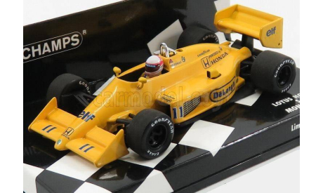 1:43 Lotus F1 Honda 99T GP Monaco 1987 г - Satoru Nakajima, масштабная модель, Minichamps, scale43