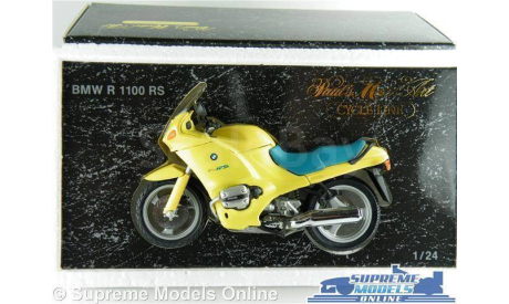 1 24 BMW R 1100 RS, FULL BODY, 1993 г., масштабная модель мотоцикла, Minichamps, scale24