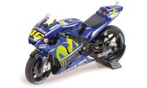 1 18 Yamaha YZR-M1, St.Nr. 46, Valentino Rossi, MotoGP 2017г., масштабная модель мотоцикла, Minichamps, scale18