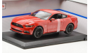 1 18 Ford Mustang 5.0 GT 2015, Maisto, масштабная модель, scale18