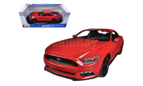 1 18 Ford Mustang 5.0 GT 2015, Maisto, масштабная модель, scale18