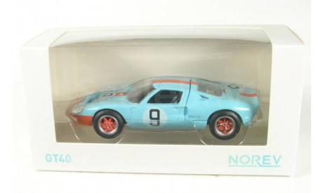 1 43 Ford GT40 MKII No.9 1968 г, масштабная модель, Norev, scale43