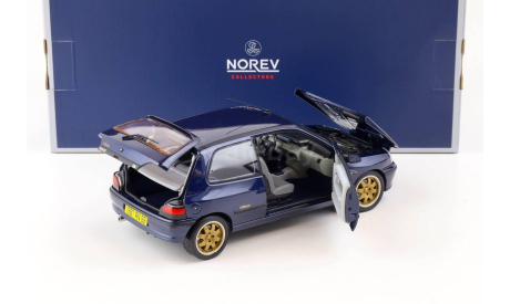 1 18 Renault Clio Williams 1993 г, масштабная модель, norev, 1:18, 1/18