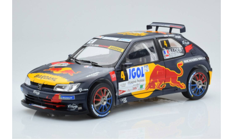 1:18 Peugeot 306 Maxi №4 Sebastian Loeb, масштабная модель, Solido, scale18