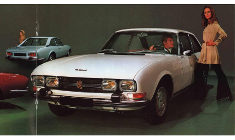 1 18 Peugeot 504 Coupe, 1969 г, Norev, масштабная модель, scale18