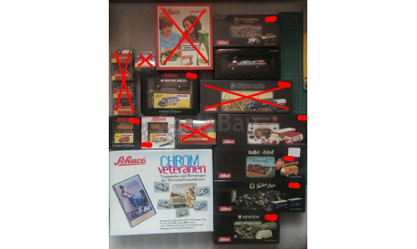 1 87 Set Chrom Veteranen L.E. 2000 st., масштабная модель, Schuco, 1:87, 1/87