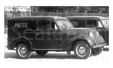 1 18 Renault Juva Juvaquatre fourgonet 4 utilitaire 300 кг ,1950г, масштабная модель, Solido, scale18