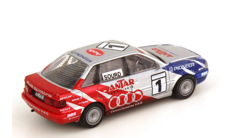 1:87 Audi 80 (B4) quattro 16V, #2 F.Biela, 1992 г, масштабная модель, rietze, scale87