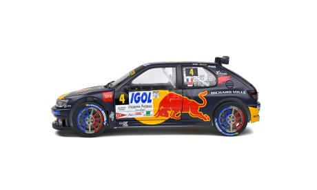 1:18 Peugeot 306 Maxi №4 Sebastian Loeb, масштабная модель, Solido, scale18