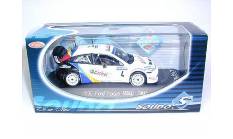 1 43 Ford Focus No.7 Rallye Monte Carlo 2004г., масштабная модель, Solido, scale43