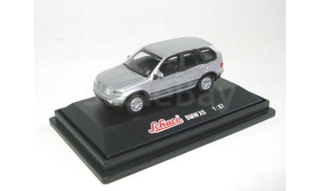 1 87 BMW X5 silver, масштабная модель, Schuco, scale87