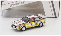 1 87 AUDI SPORT QUATTRO A2 TEAM AUDI SPORT, 1984, масштабная модель, Schuco, scale87