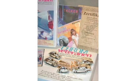 1 87 Set Chrom Veteranen L.E. 2000 st., масштабная модель, Schuco, 1:87, 1/87
