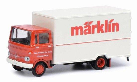 1:87 Mercedes Benz LP 608 Koffer-LKW Märklin, масштабная модель, Mercedes-Benz, schuco, scale87