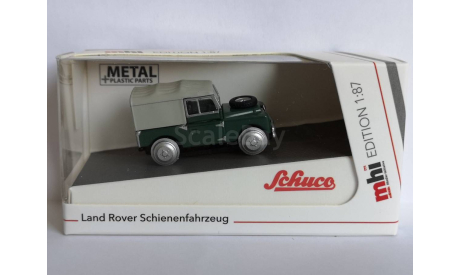 1 87 Land Rover 88 Rail vehicle, масштабная модель, Schuco, scale87