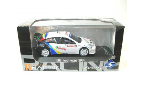 1 43 Ford Focus No.7 Rallye Monte Carlo 2004г., масштабная модель, Solido, scale43