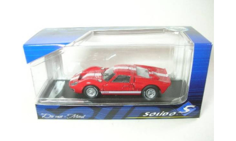 1 43 Ford GT40 MKII (rot) 1966г, масштабная модель, Solido, scale43