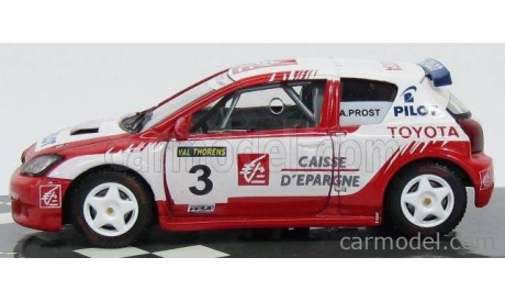 1 43 Toyota Corolla Trophee Andros 2006 A.Prost St.Nr.3, масштабная модель, Solido, scale43