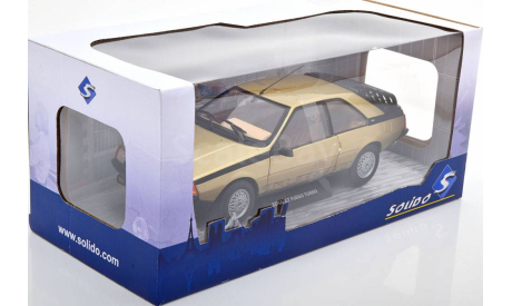 1 18 Renault Fuego Turbo 1980 г, масштабная модель, Solido, scale18