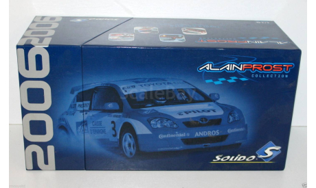 1 18 Toyota Corolla No. 3 A. Prost, Trophée Andros 2006 г, масштабная модель, Solido, 1:18, 1/18