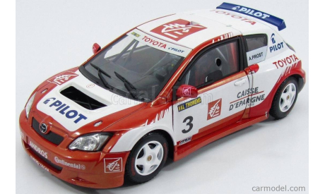1 18 Toyota Corolla No. 3 A. Prost, Trophée Andros 2006 г, масштабная модель, Solido, 1:18, 1/18