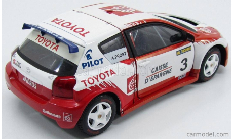 1 18 Toyota Corolla No. 3 A. Prost, Trophée Andros 2006 г, масштабная модель, Solido, 1:18, 1/18