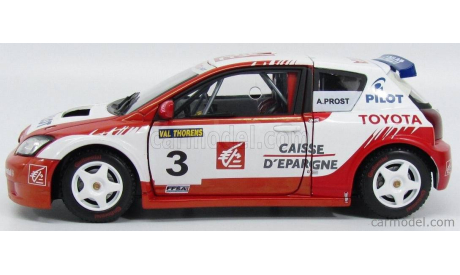 1 18 Toyota Corolla No. 3 A. Prost, Trophée Andros 2006 г, масштабная модель, Solido, 1:18, 1/18