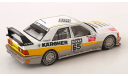 1:18 190E Mercedes-Benz 2.5-16 Evo 2 No.65, DTM , 1990 г., масштабная модель, werk83, scale18