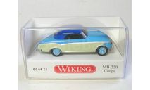 1:87 Mercedes-Benz 220 Coupe (blau/weiss), масштабная модель, wiking, scale87