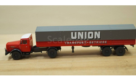 1:87 Henschel Pritschensattelzug ’Union Transport’ 1950-55 г., масштабная модель, wiking, scale87