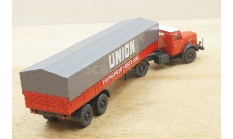 1:87 Henschel Pritschensattelzug ’Union Transport’ 1950-55 г., масштабная модель, wiking, scale87