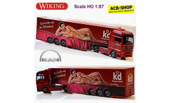 1 : 87 MAN TG-A XXL Großraumauflieger ’kd-Drogeriemarkt’