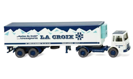 1:87 Saviem Kühlkoffersattelzug 1967-71 г. ’Lacroix’, масштабная модель, wiking, scale87