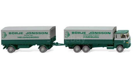 1:87 Scania 111 Pritschenhängerzug 1974-80 г., масштабная модель, wiking, scale87