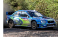 Subaru Impreza WRC 2003 Wales Rally GB #6 Atkinson Chris MacNeall Glenn, сборная модель автомобиля, Hasegawa, 1:24, 1/24
