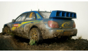 Subaru Impreza WRC 2003 Wales Rally GB #6 Atkinson Chris MacNeall Glenn, сборная модель автомобиля, Hasegawa, 1:24, 1/24