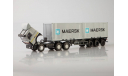 МАЗ-6422 с полуприцепом-контейнеровозом МАЗ-938920 Maersk, масштабная модель, 1:43, 1/43, Start Scale Models (SSM)