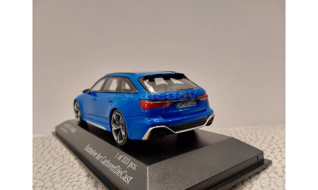 Audi RS6 Avant C8 2019, масштабная модель, Minichamps, scale43