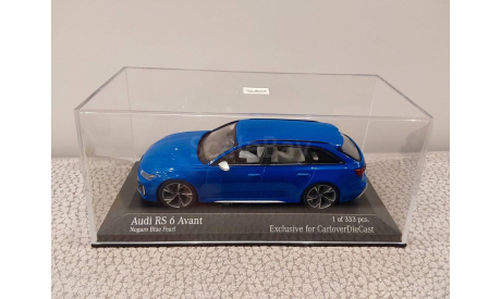 Audi RS6 Avant C8 2019, масштабная модель, Minichamps, scale43