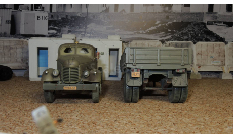 ЗиС 120 с полуприцепом ОДАЗ-885, масштабная модель, СарЛаб, 1:43, 1/43