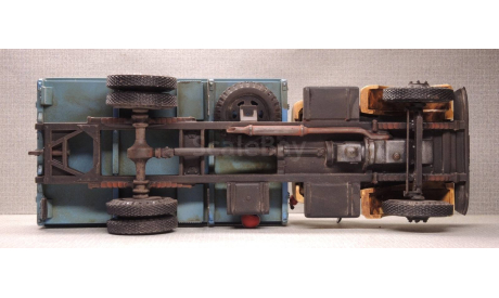 УралЗиС 355М Переезд, масштабная модель, СарЛаб, scale43