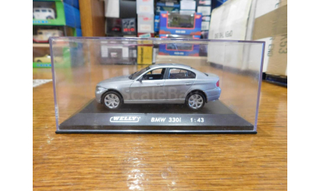 BMW 330i, Welly, 1:43, масштабная модель, scale43