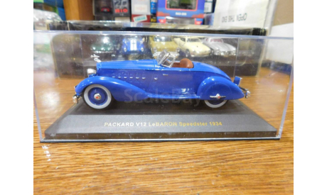 Packard V12 LeBaron Speedster 1934, 1:43, IXO Museum, масштабная модель, franklin mint, 1/43