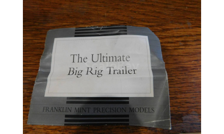 Трейлер к PETERBILT 379,  1:32 FRANKLIN MINT, масштабная модель, scale32