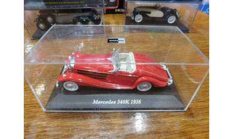 Mercedes 540K 1936, Altaya, 1:43, масштабная модель, scale43