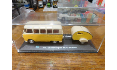 Volkswagen Bus Samba, ранняя Cararama, 1:43, масштабная модель, scale43