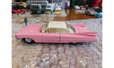 Cadillac Coupe De Ville 1959, Dinky-Matchbox, масштабная модель, scale43