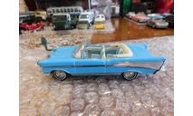 Chevrolet Bel Air Sport Coupe 1957, Dinky-Matchbox, масштабная модель, scale43