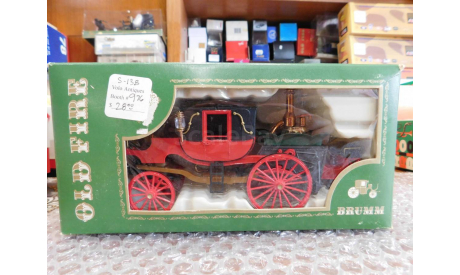 1854  Carro di Bordino, Brumm Old Fire x5, 1:43, масштабная модель, 1/43